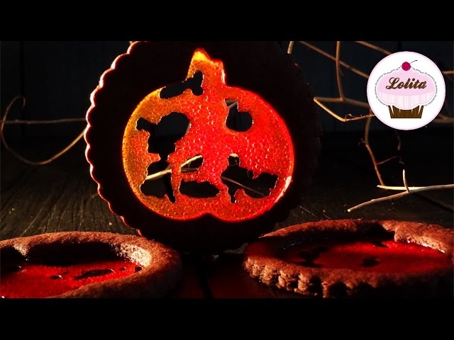 Receta de galletas de chocolate para halloween | Galletas decoradas Isomalt | Galletas fáciles