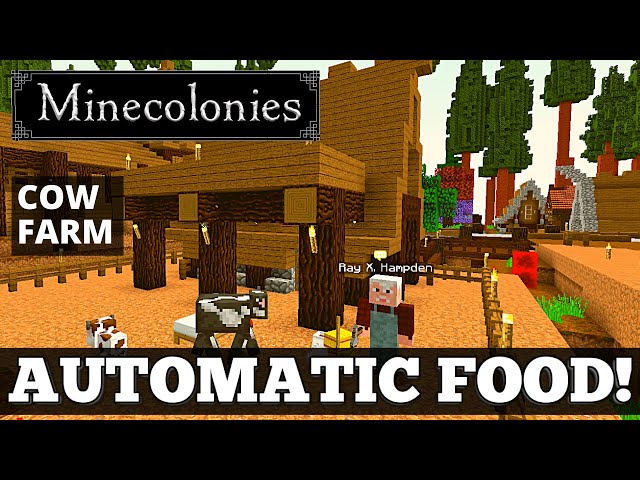 MineColonies Automatic Food Production! #12