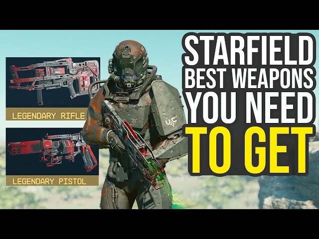 Starfield Best Weapons & Where To Find Them (Starfield Weapons)