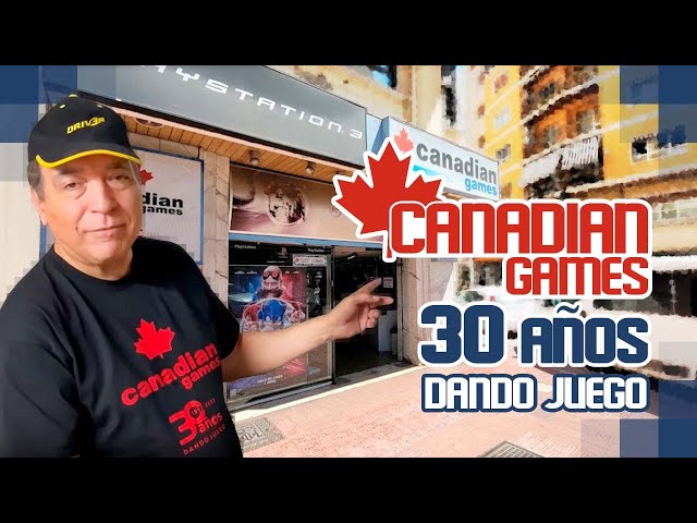 La TIENDA con mas VIDEOJUEGOS de España: CANADIAN GAMES