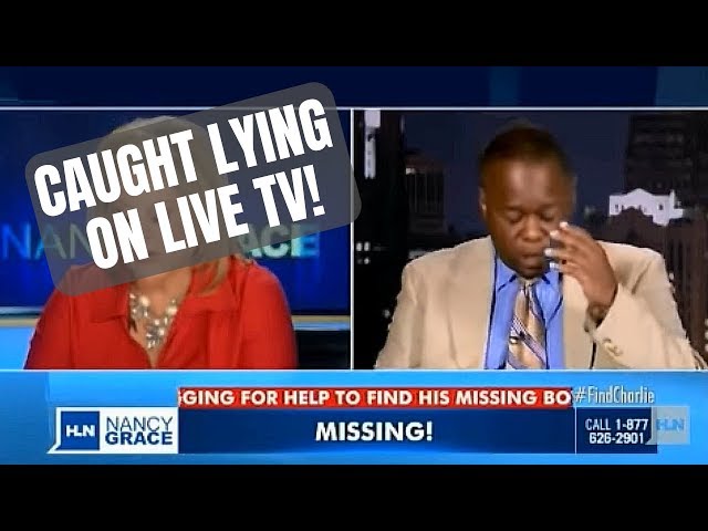 Cringe Worthy - Man is caught lying about missing child, on live TV.