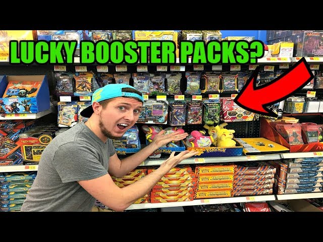 BUYING POKEMON PACKS THE FUN WAY AT THE STORE! Awesome Idea
