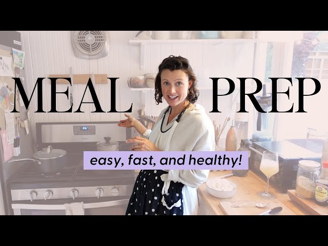 Meal Prep for the Week with Me! | Save Money on Food + Eat Healthy