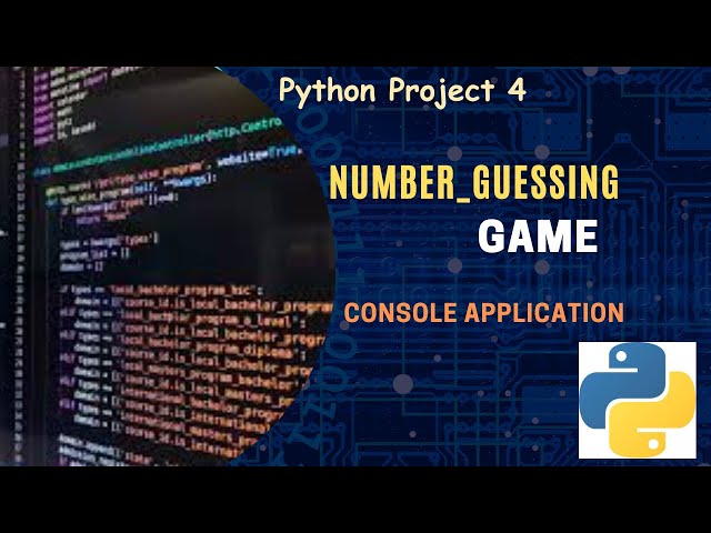 Number_guessing Game || Python project for Beginners #4