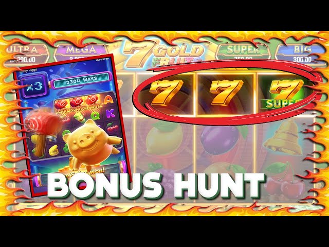 Online Slots 10 BONUSES! Lucky Piggy, 7 gold Fruits & More!!