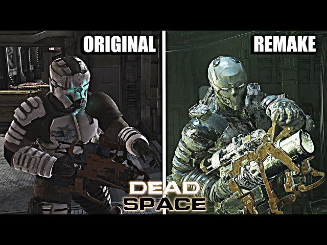 Dead Space Weapons Comparison - Original vs Remake