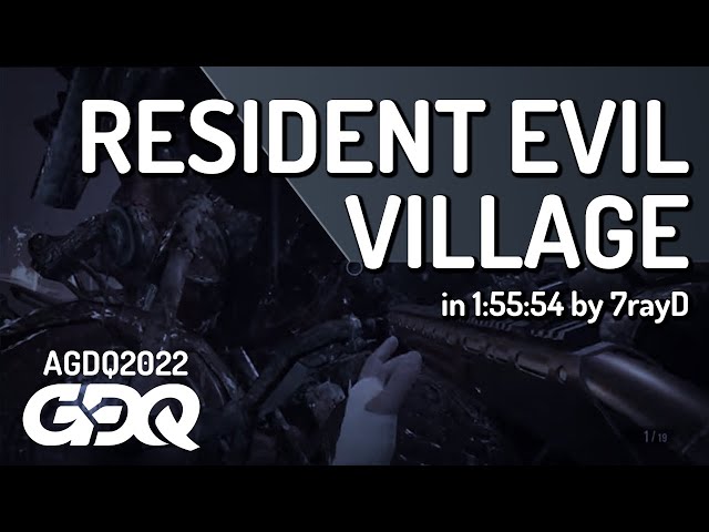 Resident Evil Village by 7rayD in 1:55:54 - AGDQ 2022 Online