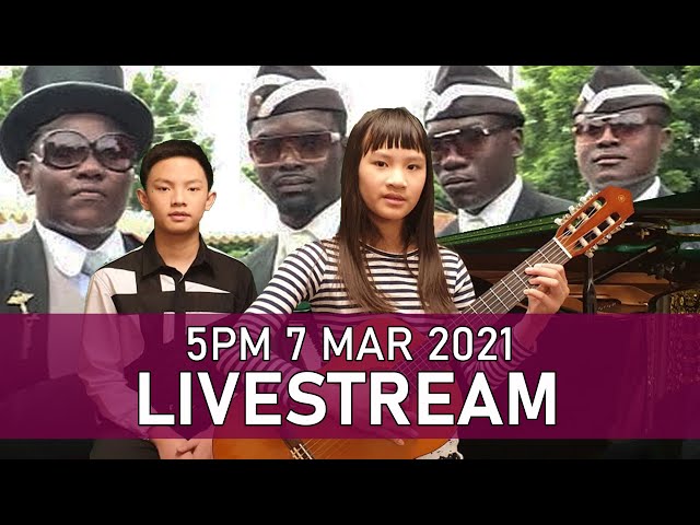 Sunday 5PM Piano Livestream Coffin Dance & Your Lie In April + Emma! | Cole Lam 14 Years Old