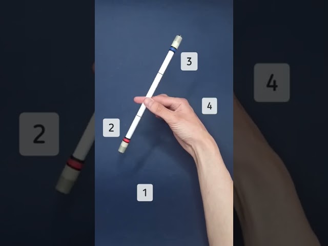 4 steps to pen spinning🖋️