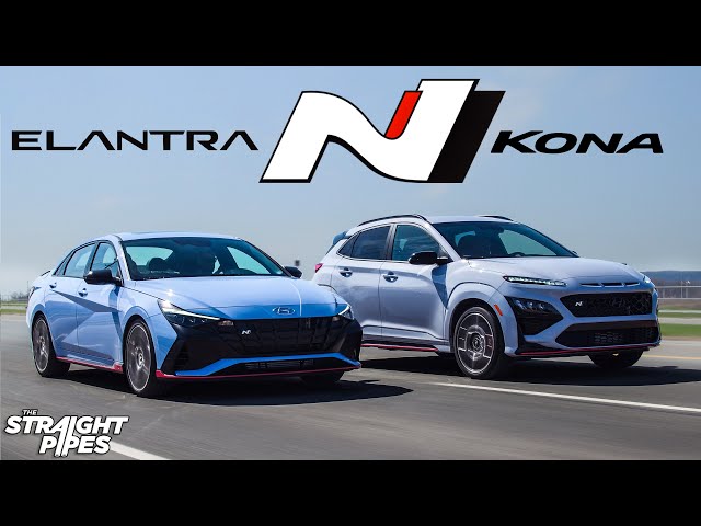 ILLEGAL EXHAUST! 2022 Hyundai Elantra N vs Kona N Test Drive