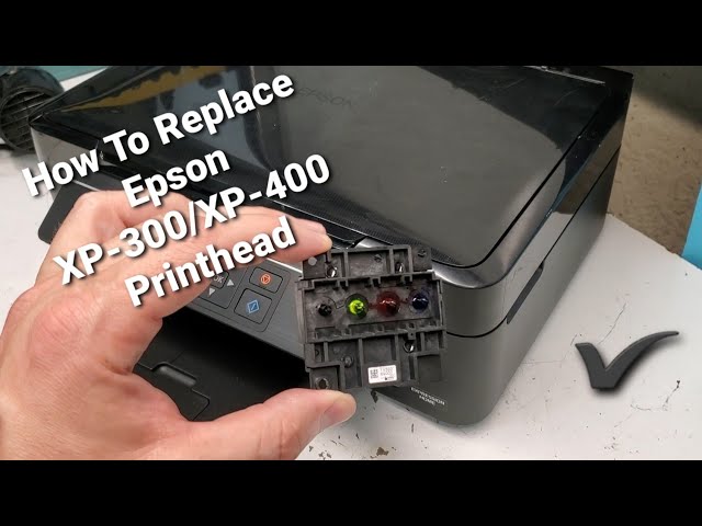 How to Remove Epson Printhead XP-300 XP-400 XP-330 NX230 XP-410 XP-430