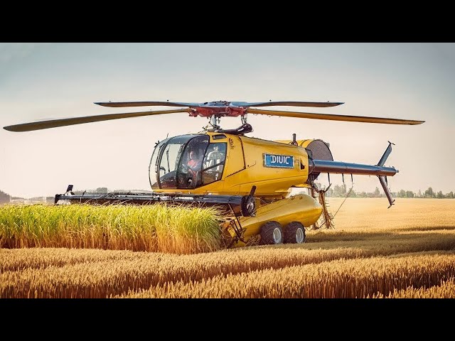 I watched this video 1000 times! These agricultural machines will leave farmers unemployed!