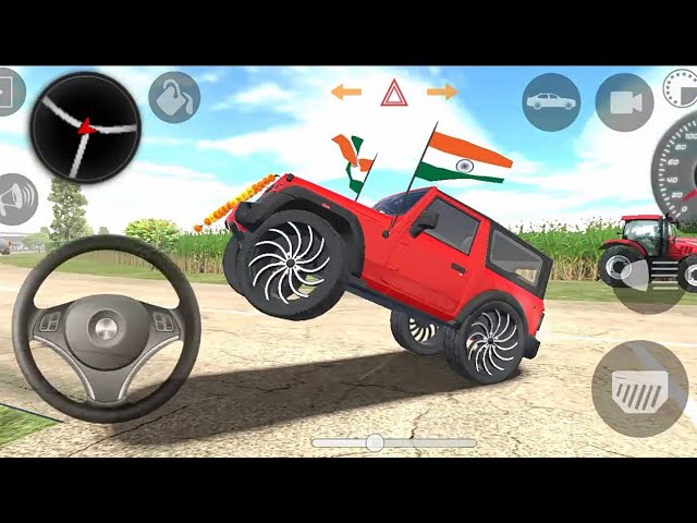 Dollar Song Modified Mahindra Red Thar || Indian car simulator 3d || Android Gameplay