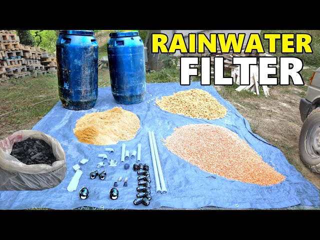 DIY Rainwater Filter System