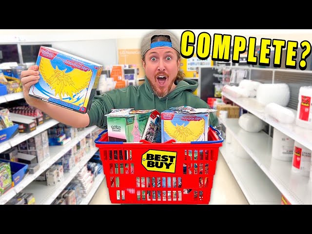 Buying EVERYTHING in the NEW Pokemon Cards Set…SHOPPING SPREE!
