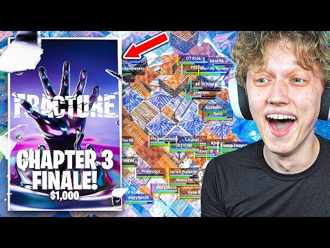 I Hosted The FINAL Tournament of Chapter 3 Fortnite!