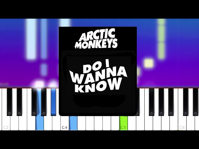 Arctic Monkeys - Do I Wanna Know (Piano Tutorial)