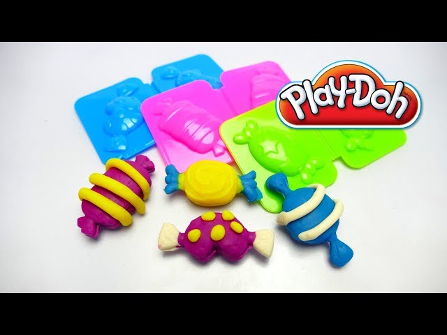 How to make Play Doh Candy with Molds