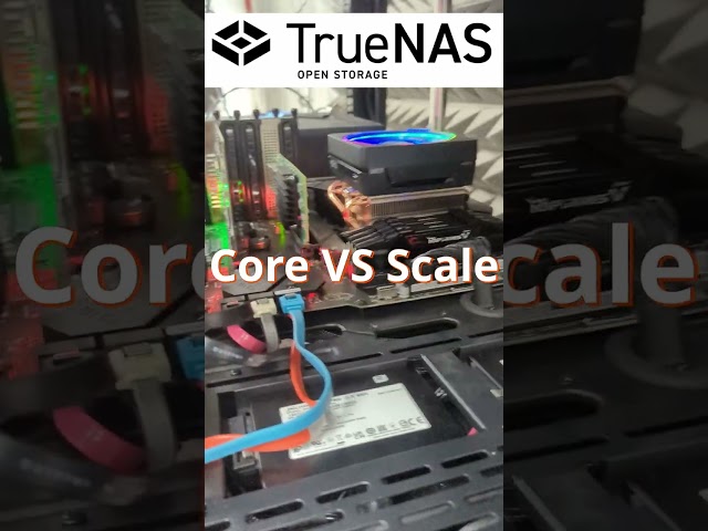 #shorts  Our TrueNAS Core VS Scale Lab Machine Is Ready