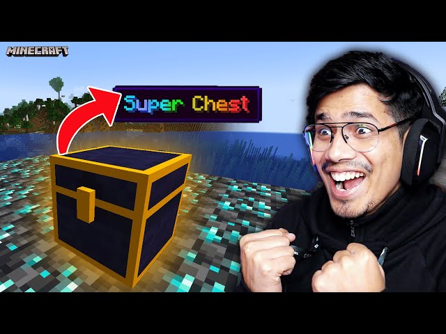 Minecraft, But Chests Are Super !!!