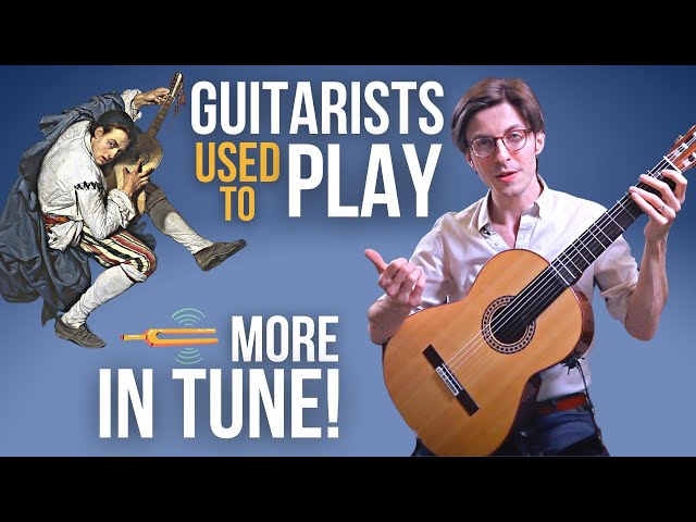 Why guitarists USED TO play more in tune! (Microtonal Frets)