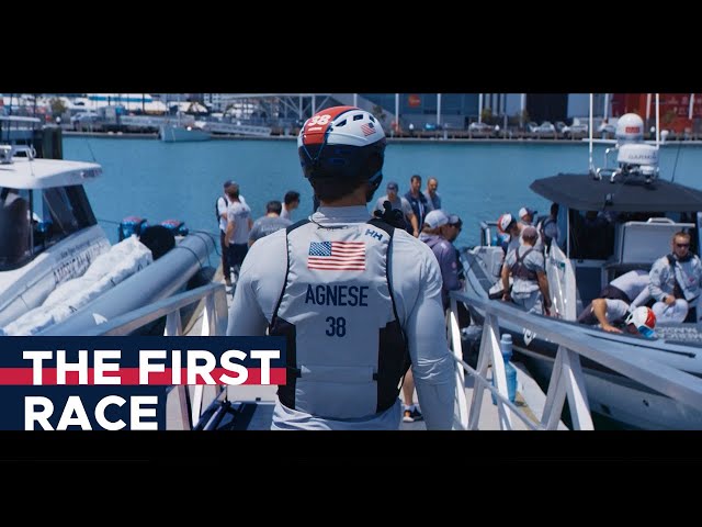 The First Race - Mac Agnese, America's Cup Trimmer