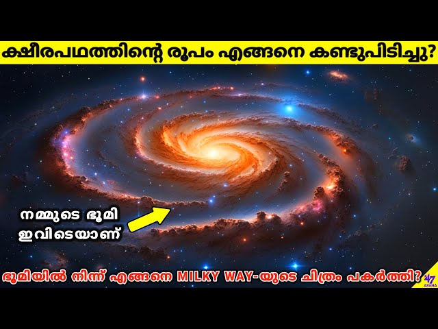 How Do We Know The Shape Of The Milky Way Galaxy? | Malayalam Space Fact Science | 47 ARENA
