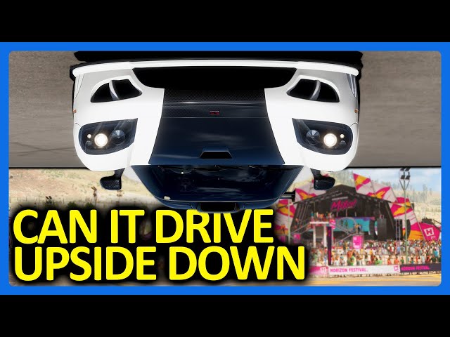 Forza Horizon 5 : Can the NEW Saleen Drive Upside Down?!? (FH5 American Car Pack)