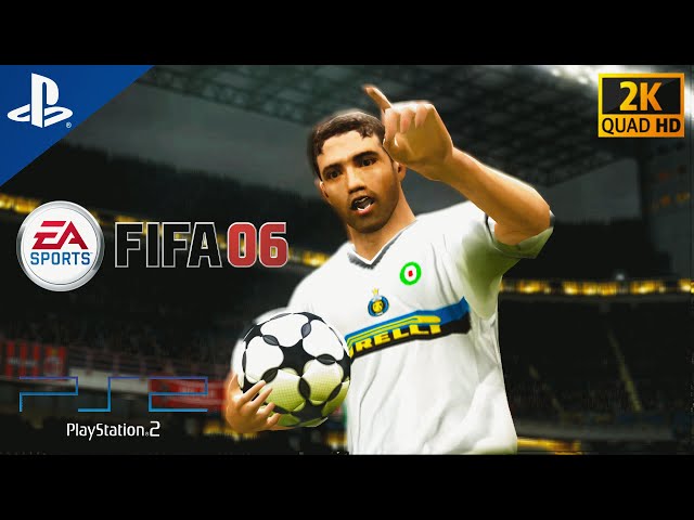 FIFA 06 (MILAN vs. INTER) - PS2 [HD] Gameplay