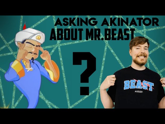 Can Akinator Guess @MrBeast ??? | Finding Mr.Beast on Akinator 🤯🥶