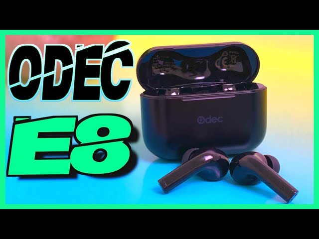 🔥Odec E8 Active Noise Cancelling Earbuds! Nice for the Price!