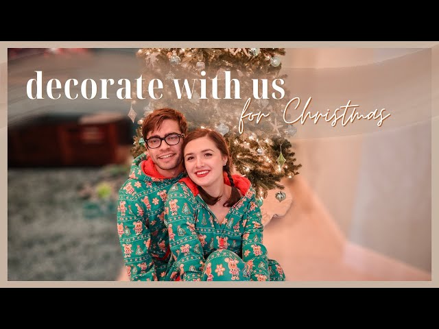 Decorate With Us! Decorating our Coastal Christmas Tree For Our First Christmas as Husband & Wife