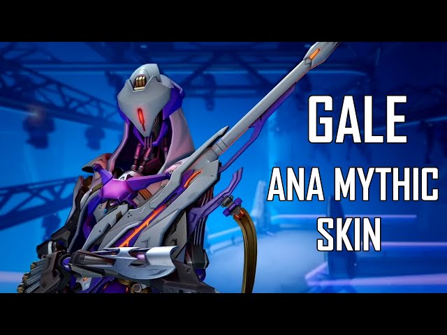 Ana main use the new Overwatch 2 Ana Mythic Skin! Gale NEW ANA SKIN Season 6 Gameplay