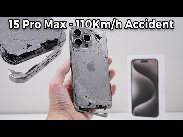 iPhone 15 Pro Max Restoration - They Broke The Titanium Frame!