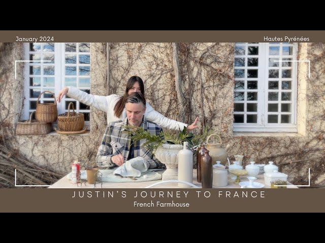 French Farmhouse | Justin opens up about moving to France | Puces and brocante finds