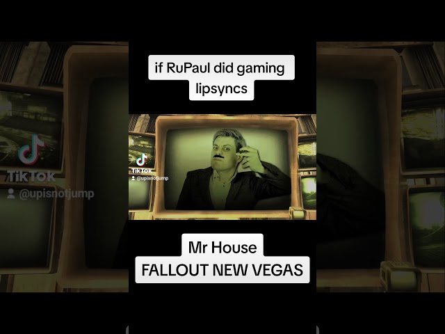 Mr House, YOU'RE A WINNER BABY #gaming #fallout #rupaulsdragrace #lipsync #review #games  #funny