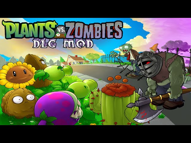 Plants Vs Zombies DLC Editon Mod Gameplay