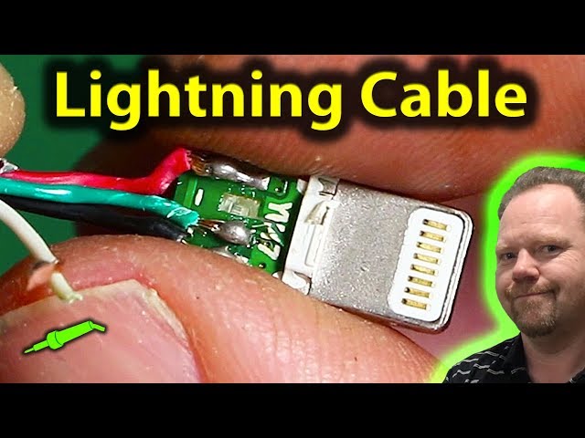 🔴 #650 How To Fix A Lightning Cable - What Is Inside A Lightning Cable