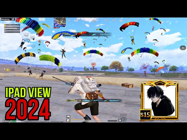 Sniper Shots In Real Ipad View 🔥 Ipad 9 Gaming Test In 2024 | BGMI