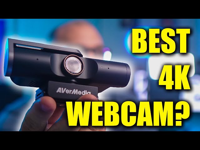INSANE 4k Webcam Quality with a TON of Features! | AVerMedia PW515