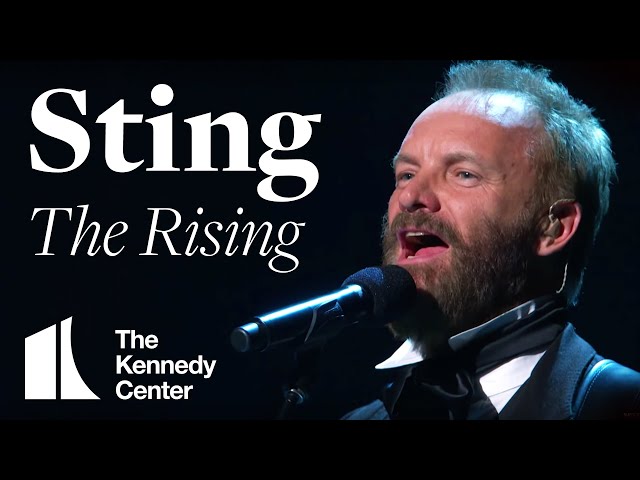 Sting - "The Rising" (Bruce Springsteen Tribute) | 2009 Kennedy Center Honors
