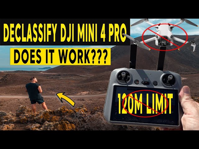 DJI Mini 4 Pro NEW FIRMWARE  -  120m LIMIT UPDATE! Does it Work??
