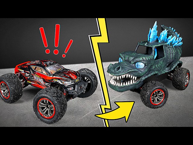 I Made Over 50 RC Cars: Godzilla, Transformers, Sports Car And More Epic Transformations! 🦖🤖🏎️