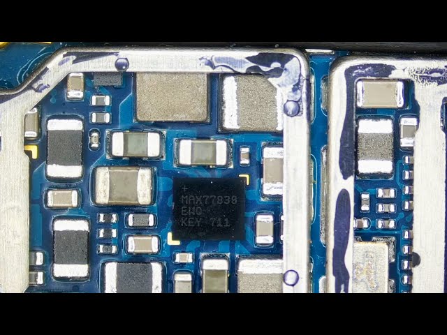 s7 Black screen - Customer needs photos - BGA Chip soldering Mistake