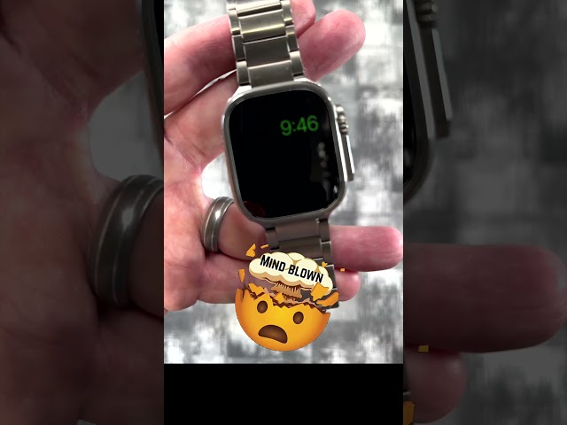 Did you know your apple watch could do this... #shorts #applewatchultra2 #applewatch