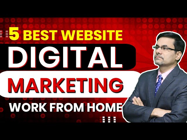 Top 5 Trusted Websites For Digital Marketing Jobs | Get Easy Work-From-Home Jobs | DOTNET Institute