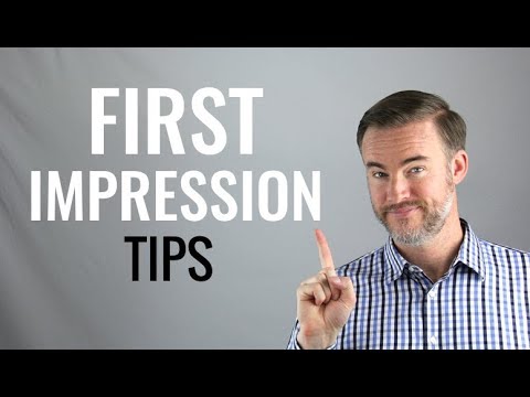 How to Make a Great First Impression