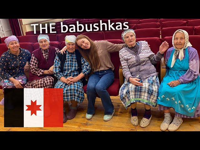 Hanging out with Udmurt babushkas from Eurovision! | Izhevsk, Russia