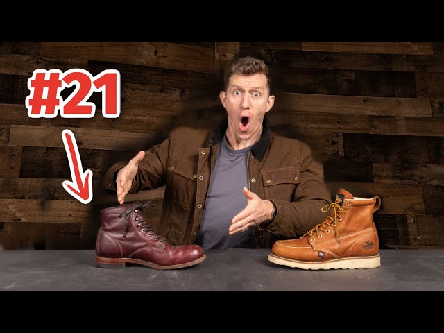 Ranking 21 American Made Boot Brands from WORST to BEST