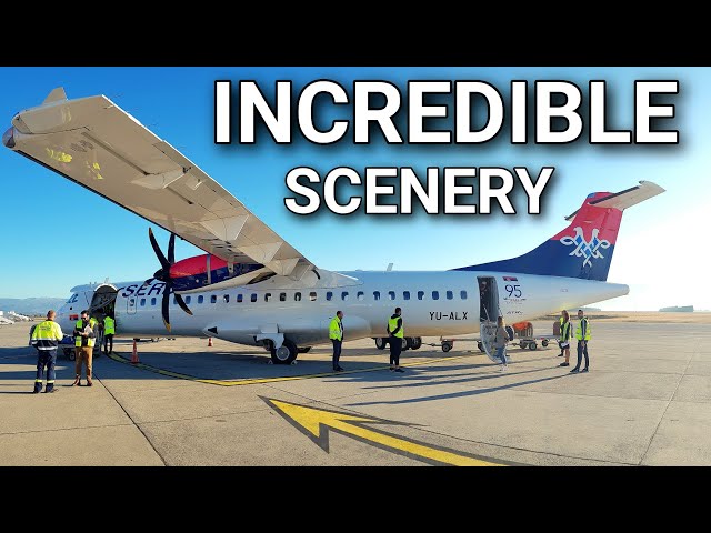 ✈️ HONESTLY TESTED ✔️ Air Serbia ATR-72 | Belgrade - Podgorica
